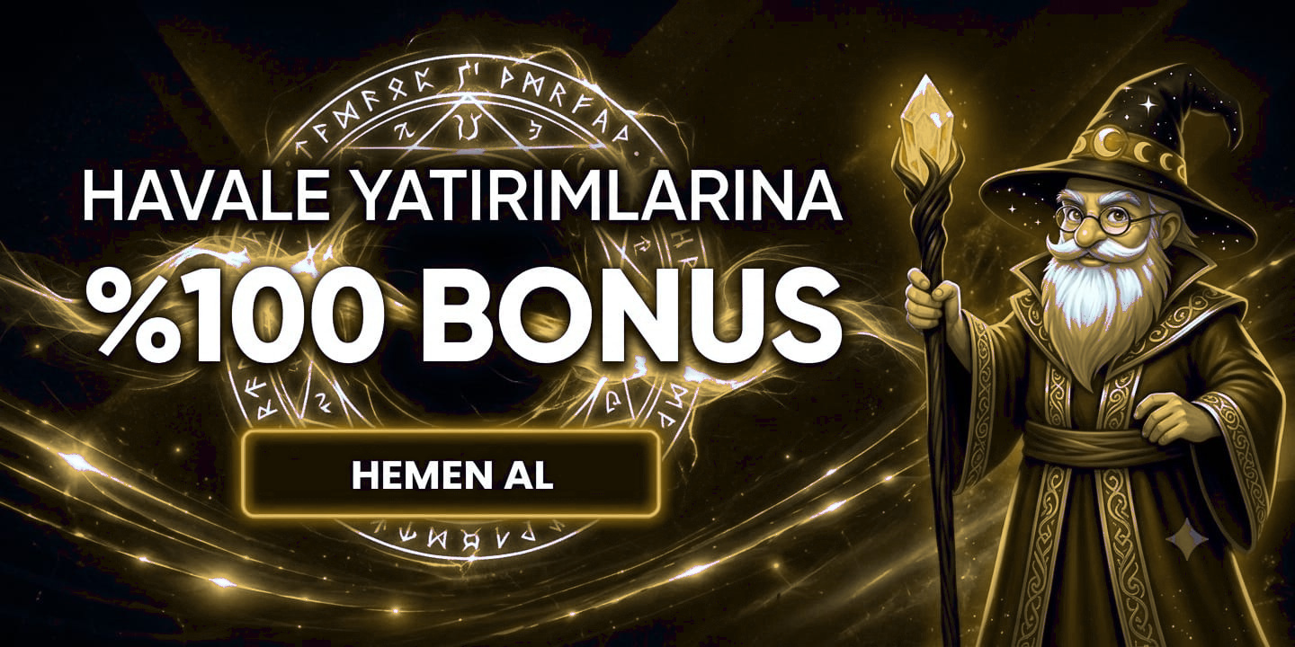 Havale Yatırımlarına %100 Bonus
